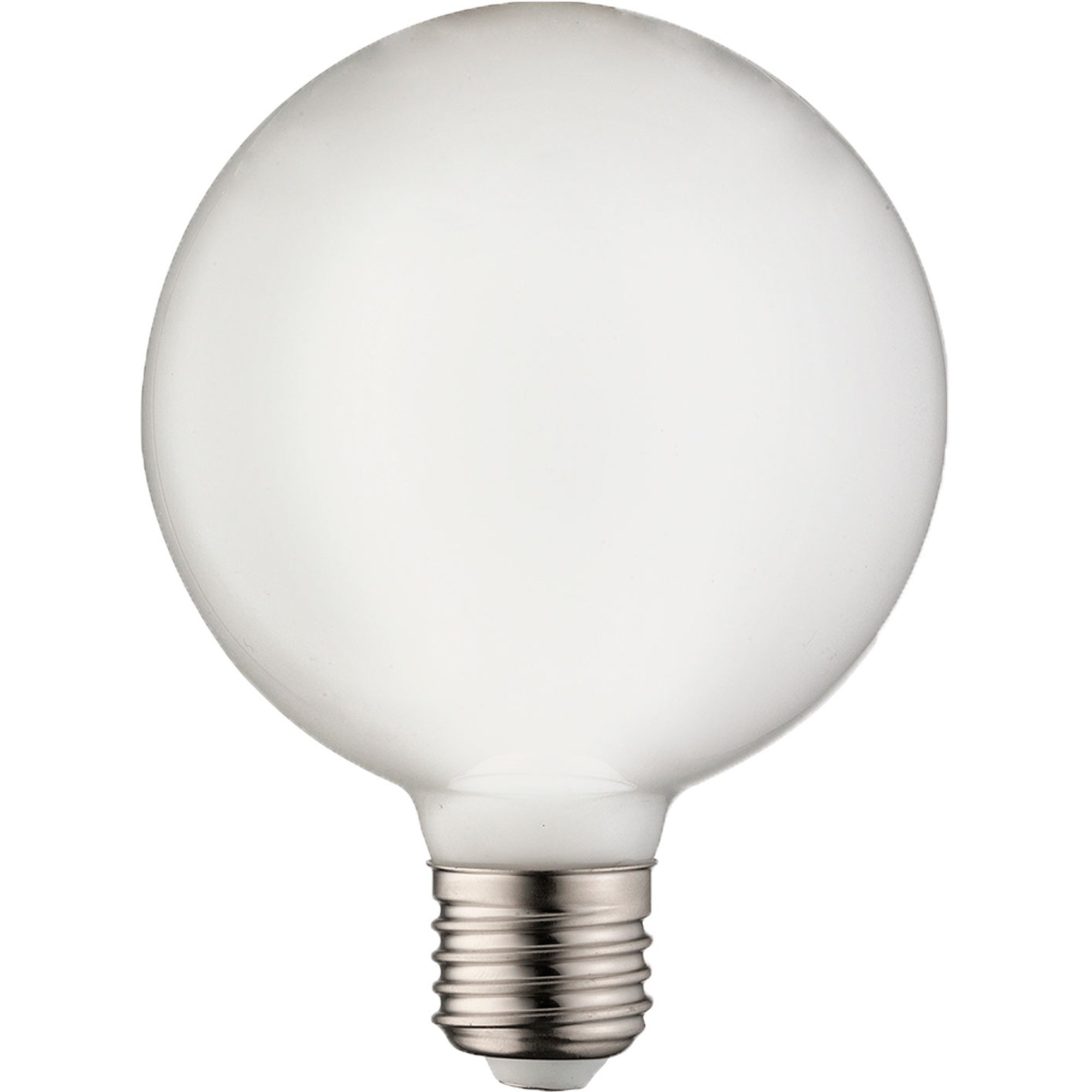 Lyskilde E27 Led 3 Trins Dæmpbar Globe 125 Mm 0,4 7w, Opal fra Globen Lighting