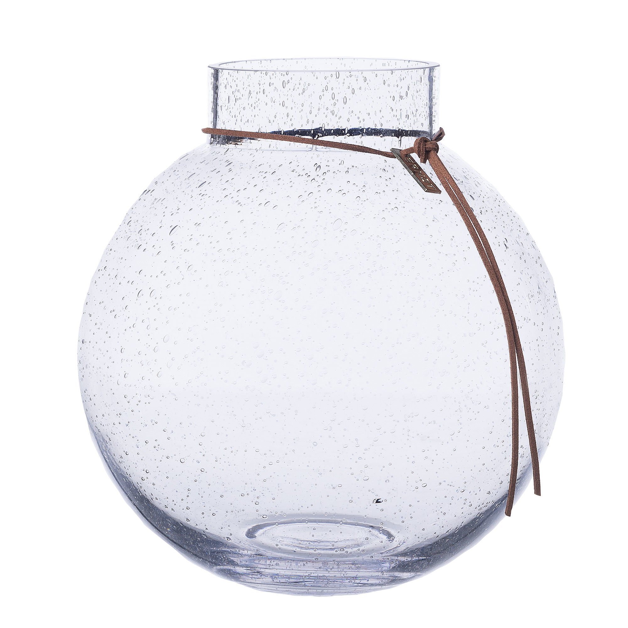 Bubblig Glasvase 22 Cm fra Ernst