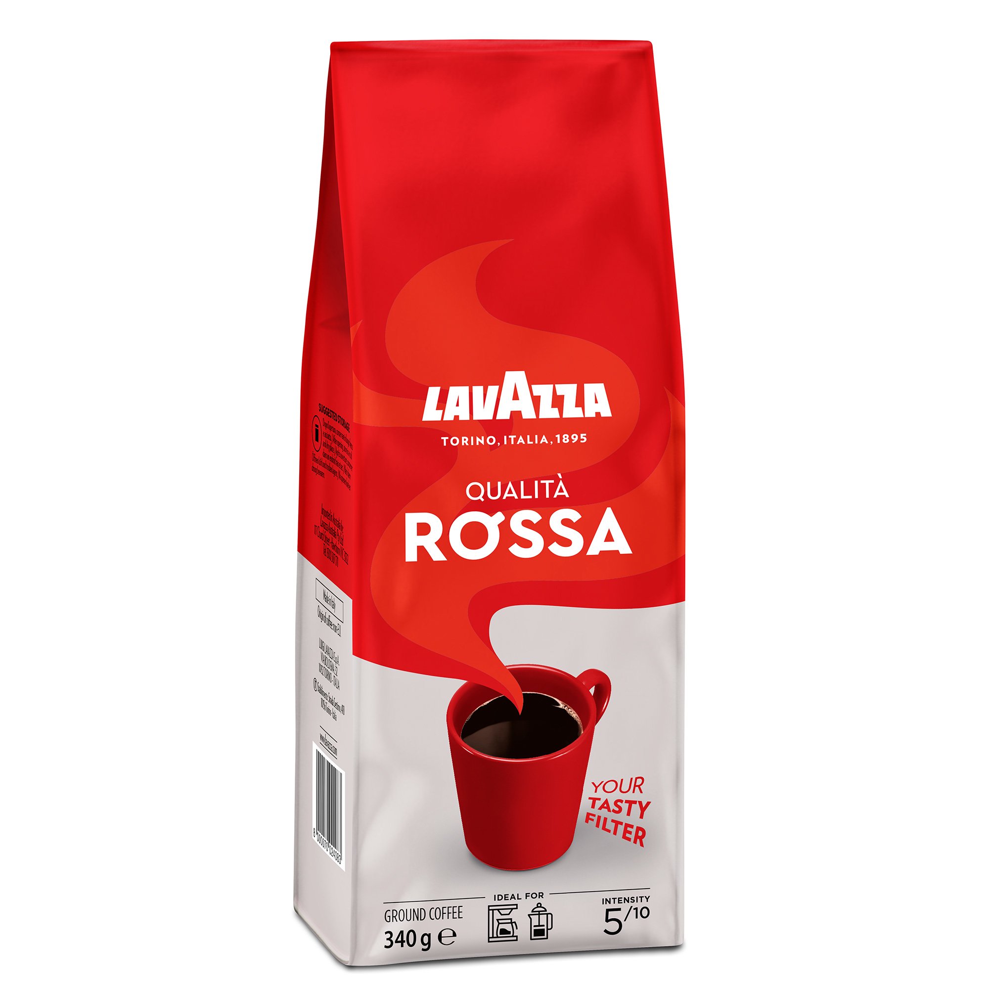 Qualitã  Rossa Filterkaffe, 340 G fra Lavazza