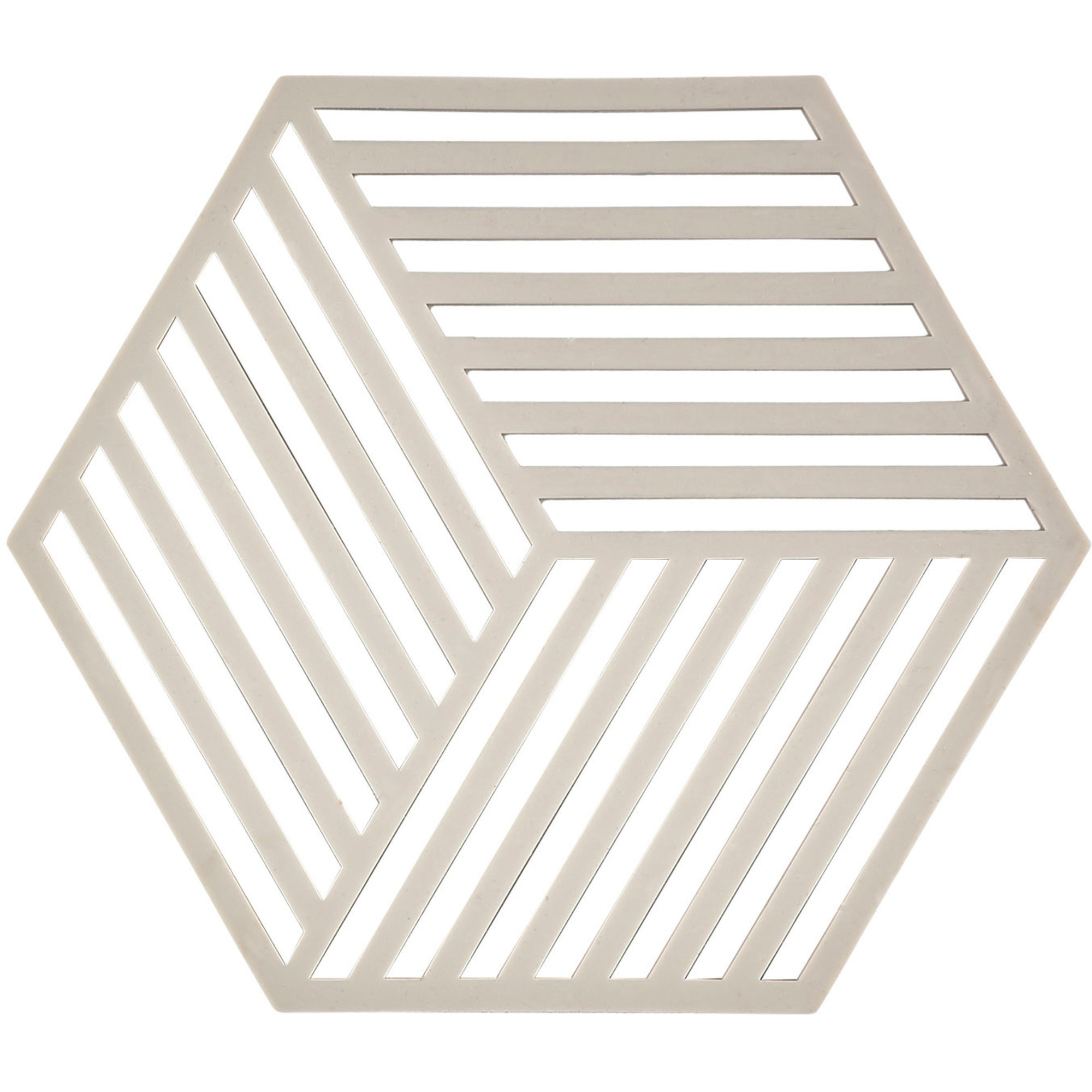 Hexagon Bordskåner, Varm Grå fra Zone