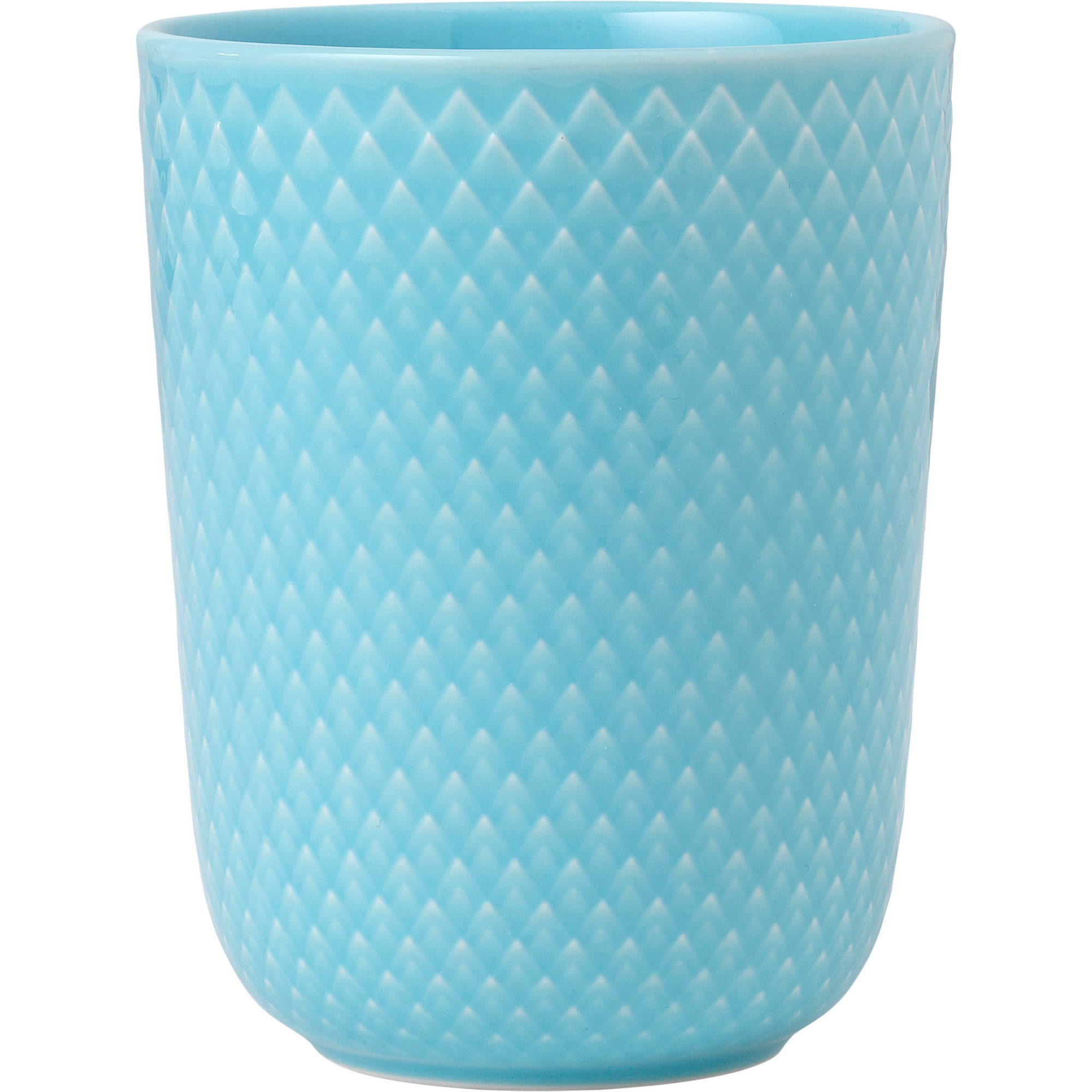 Rhombe Krus 33 Cl Turkis fra Lyngby Porcelæn