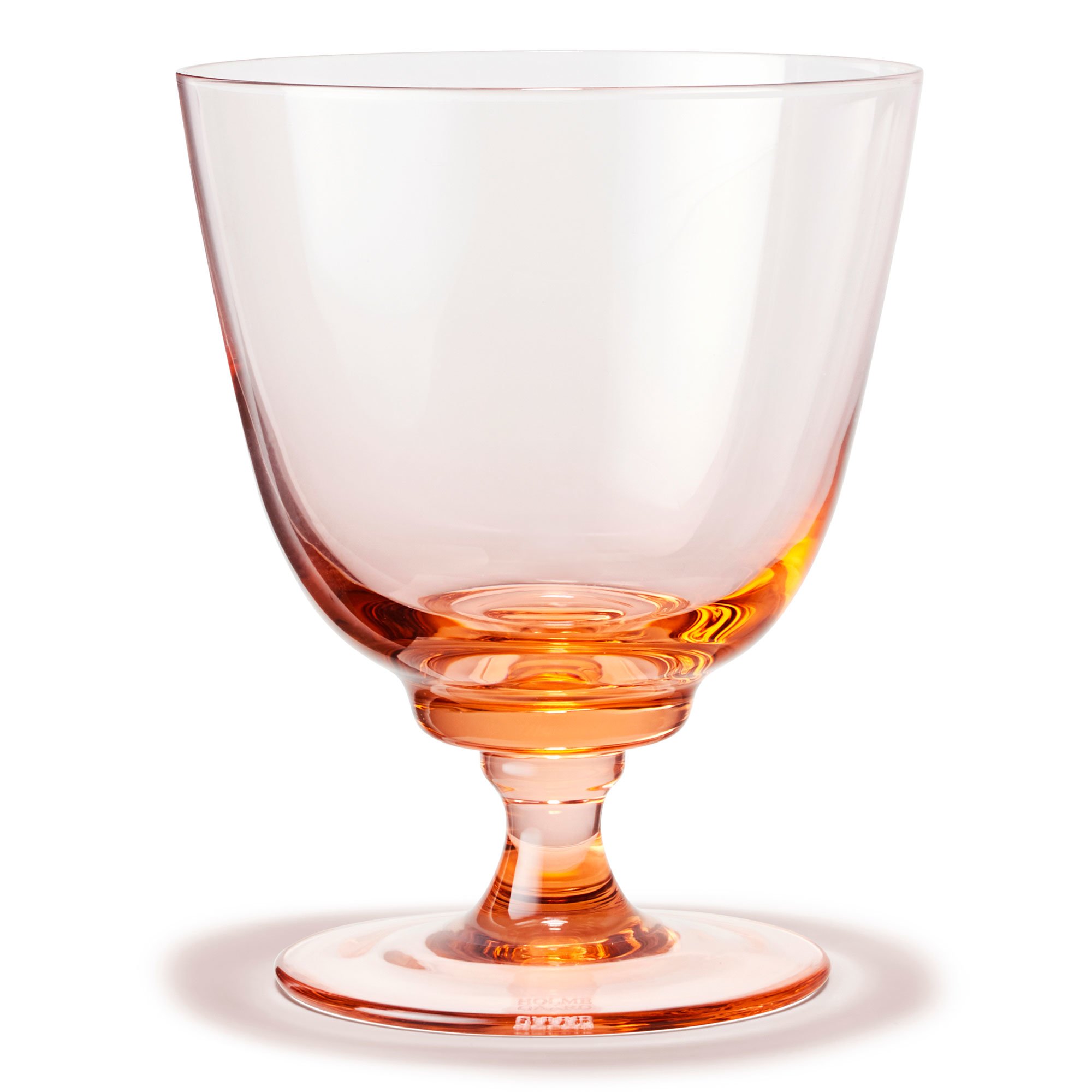 Flow Vandglas På Fod 35 Cl, Champagne fra Holmegaard
