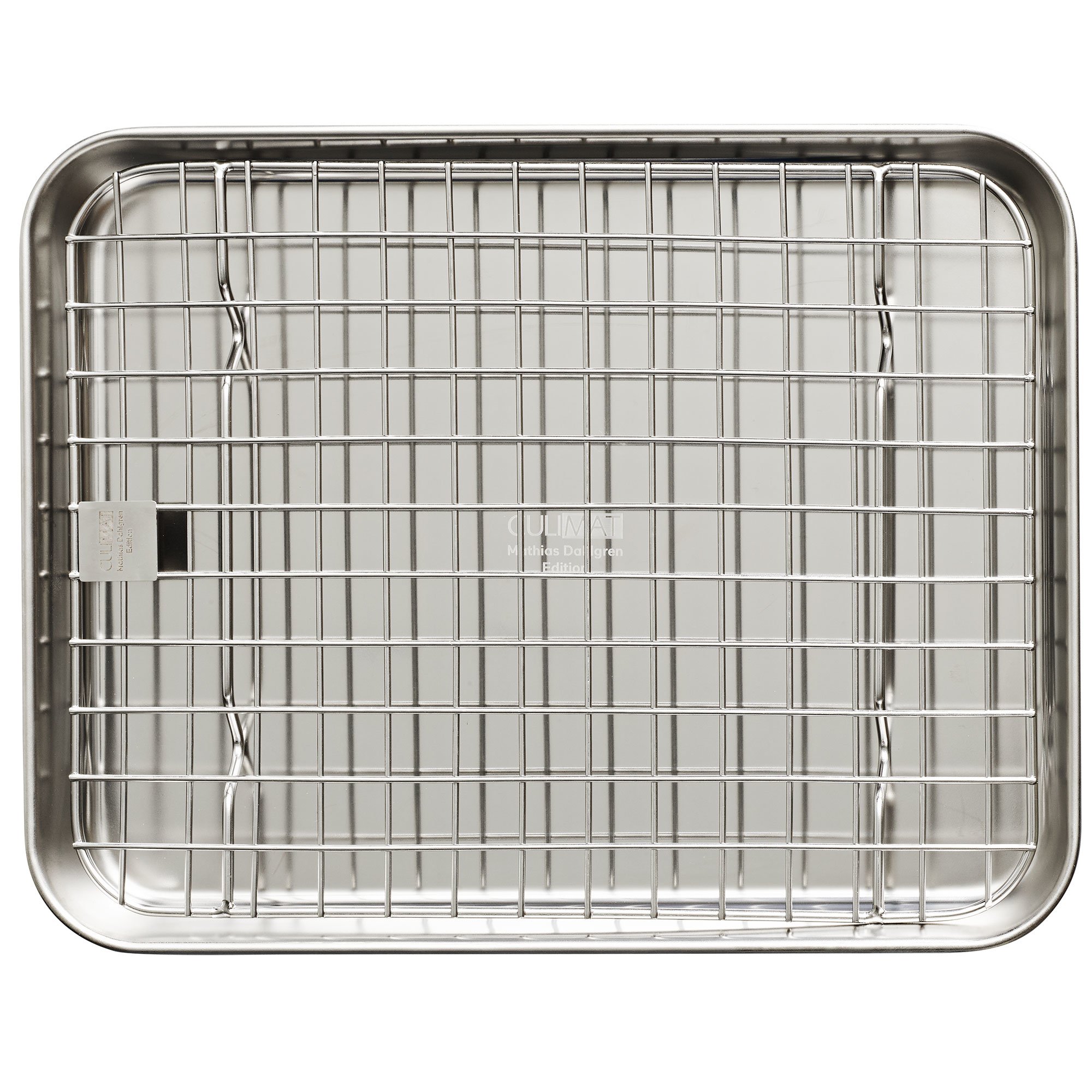 Gastro Bakke Og Rist 26,5 X 20,5 X 2,5 Cm, Rustfrit Stål fra Culimat