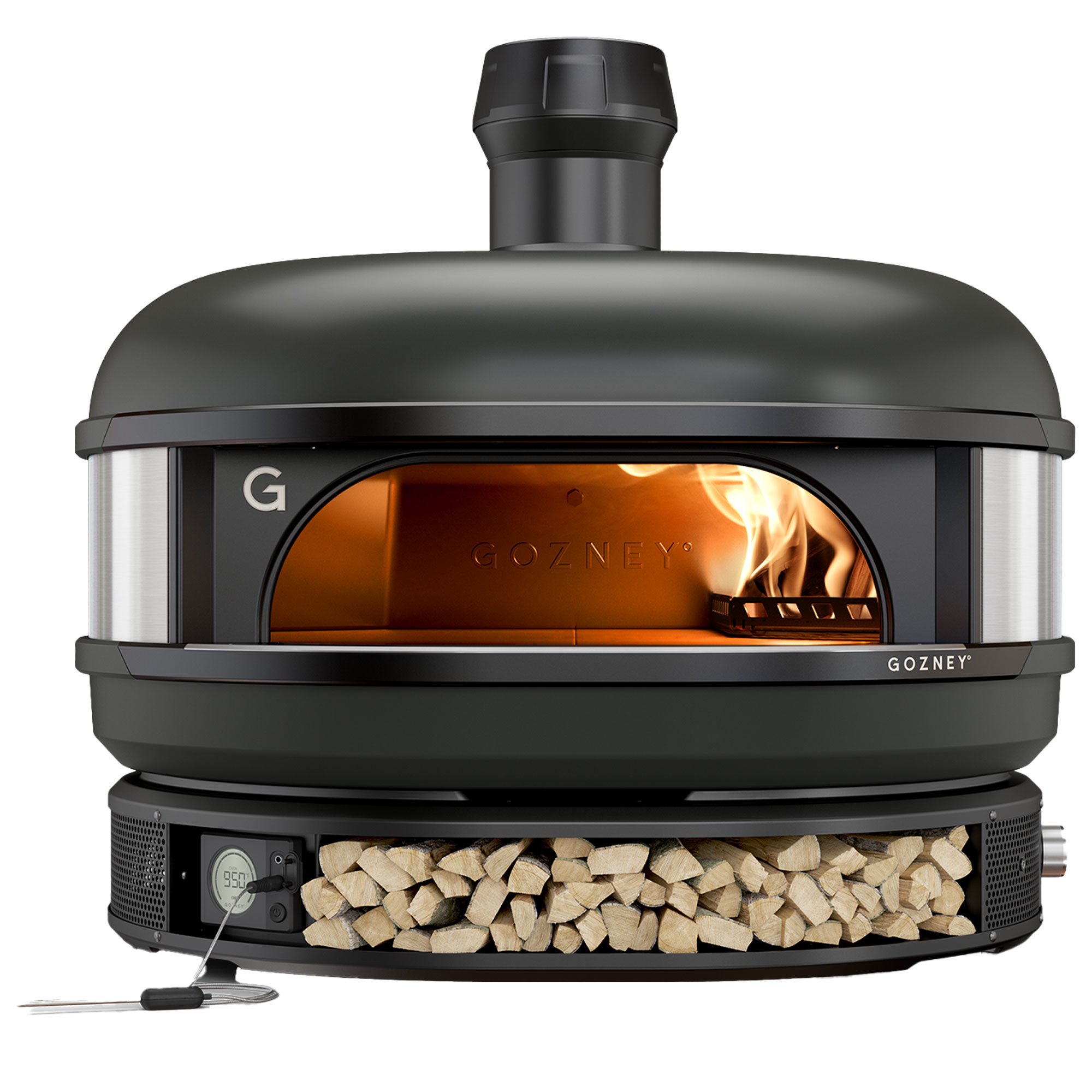 Dome Dual Fuel Pizzaugn, Svart fra Gozney