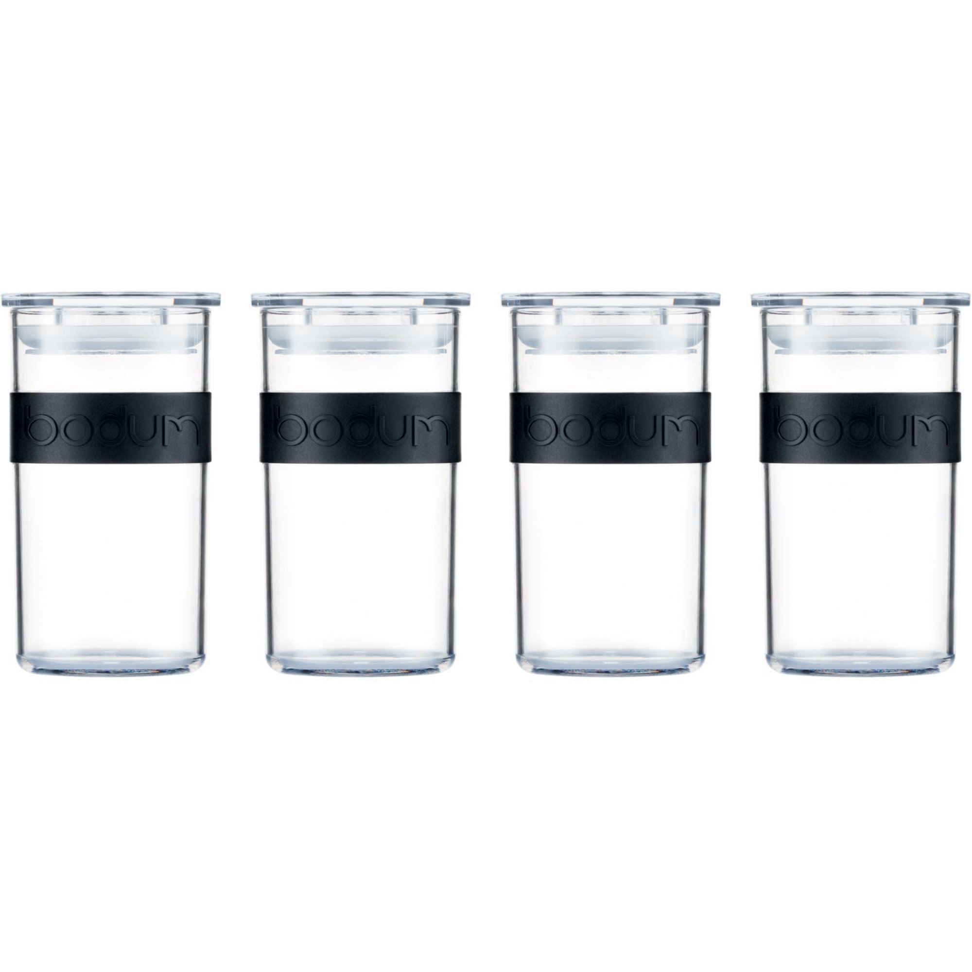 Presso Opbevaringsglas 25 Cl 4 Stk. fra Bodum