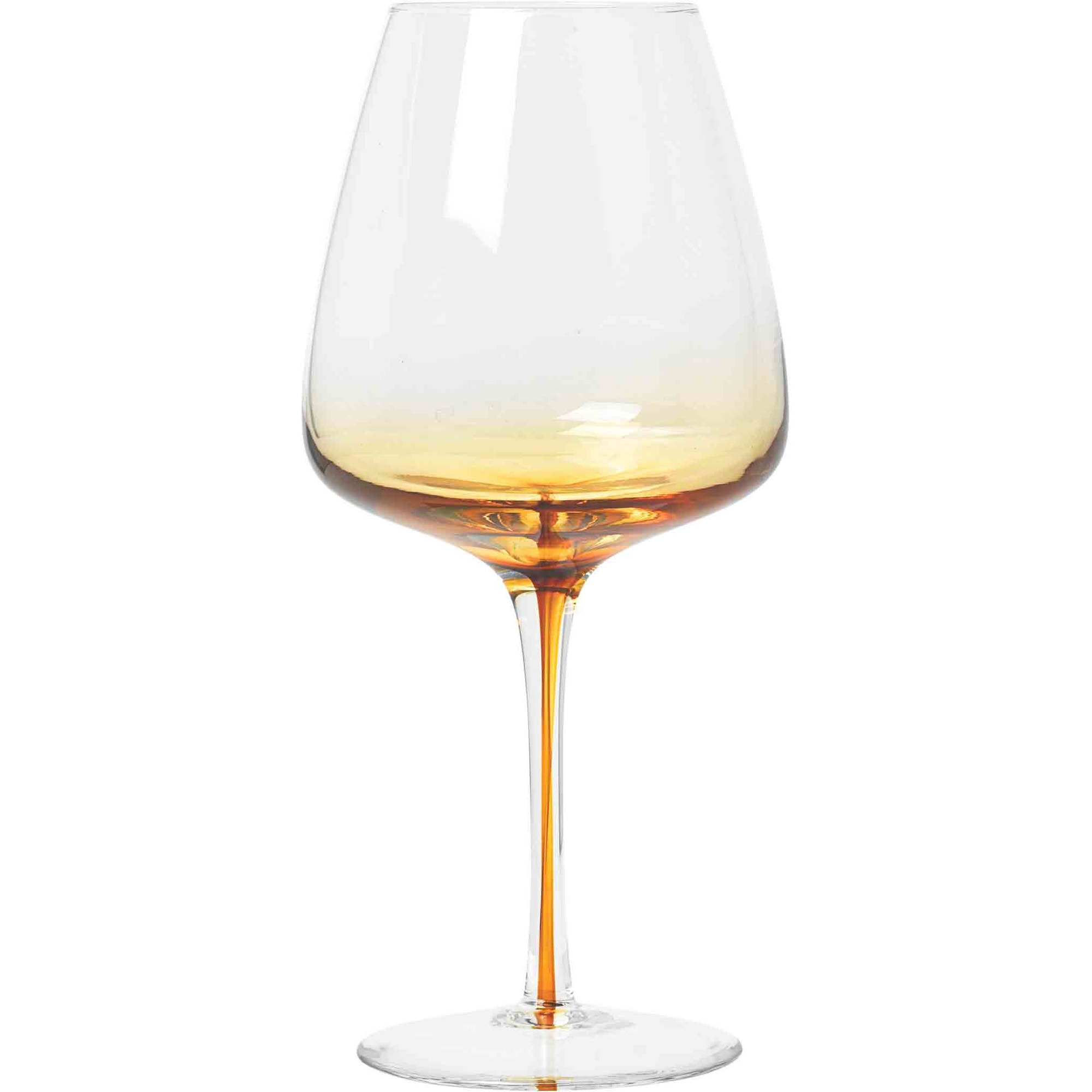 'amber' Rødvinsglas fra Broste