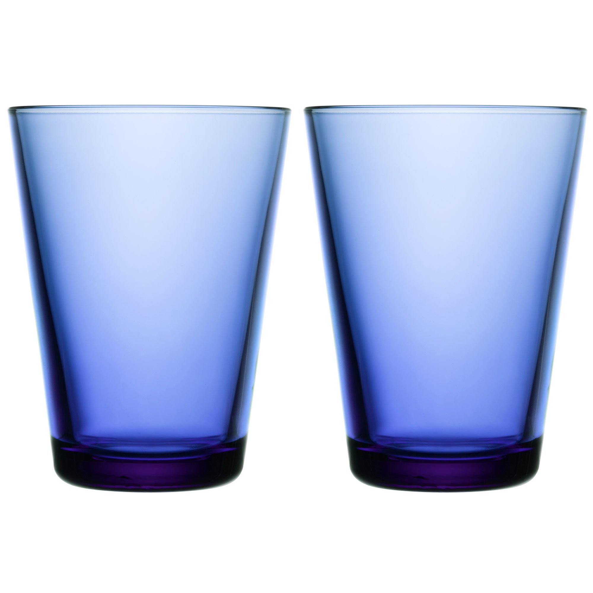 Kartio Drikkeglas 40 Cl, Ultramarineblå, 2 Stk. fra Iittala