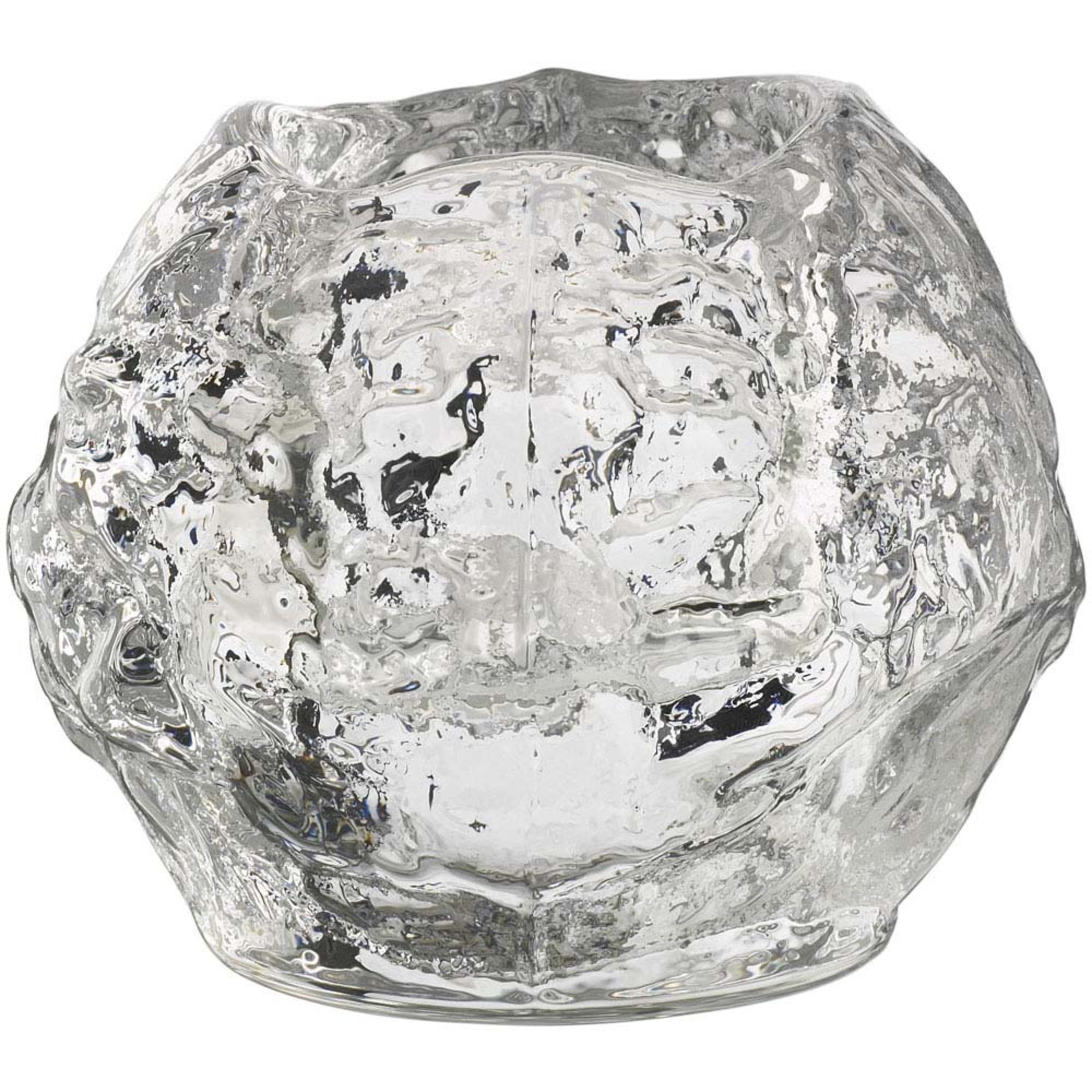 Snebold Lysestage, 9 Cm. fra Kosta Boda