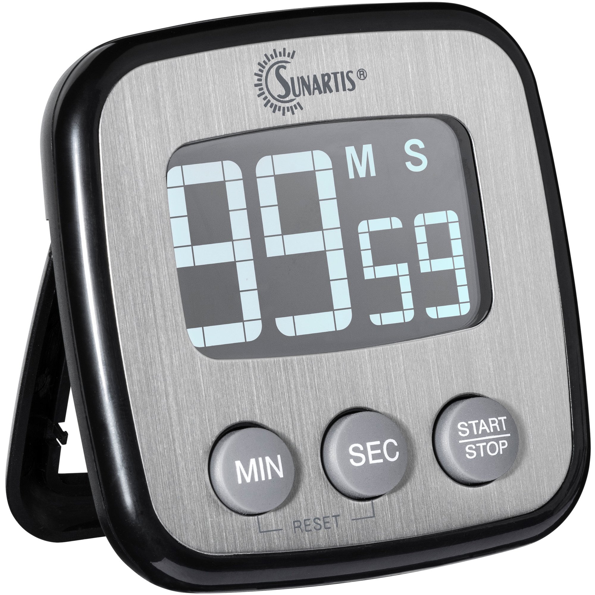 Digital Timer Rustfrit Stål fra Mingle