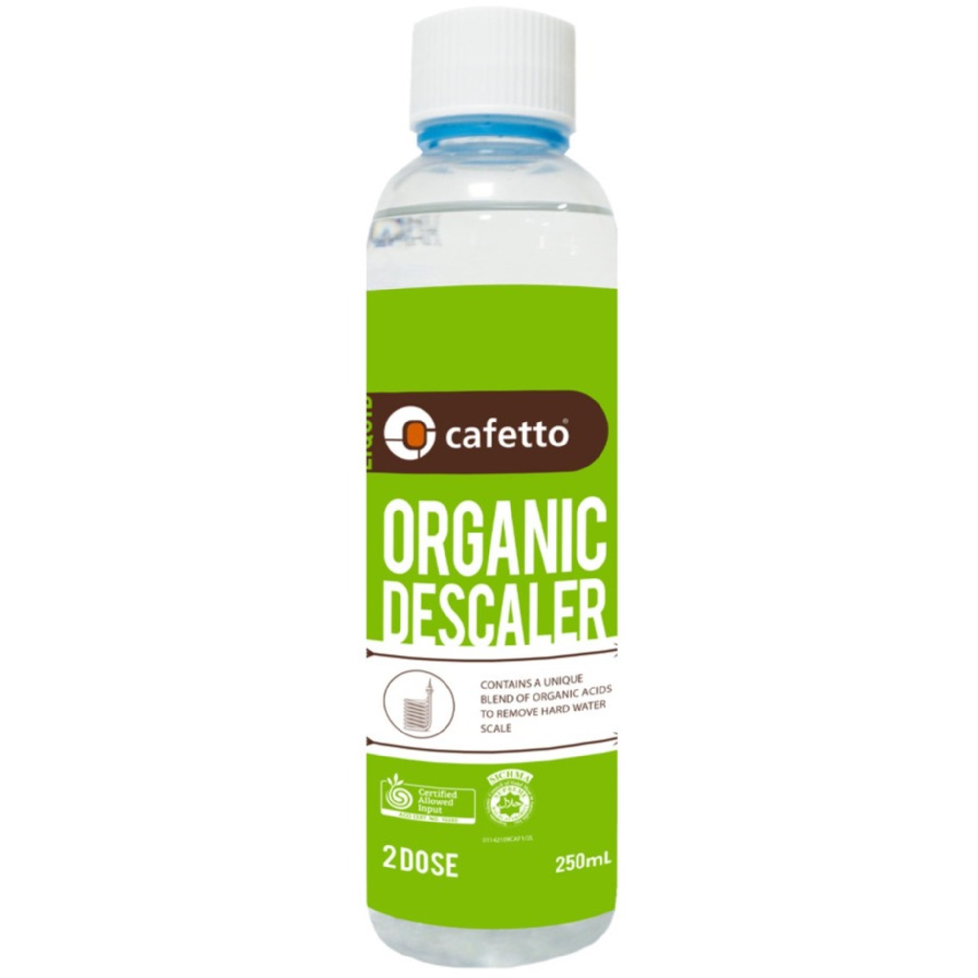 Organic Afkalkningsmiddel 250 Ml fra Cafetto