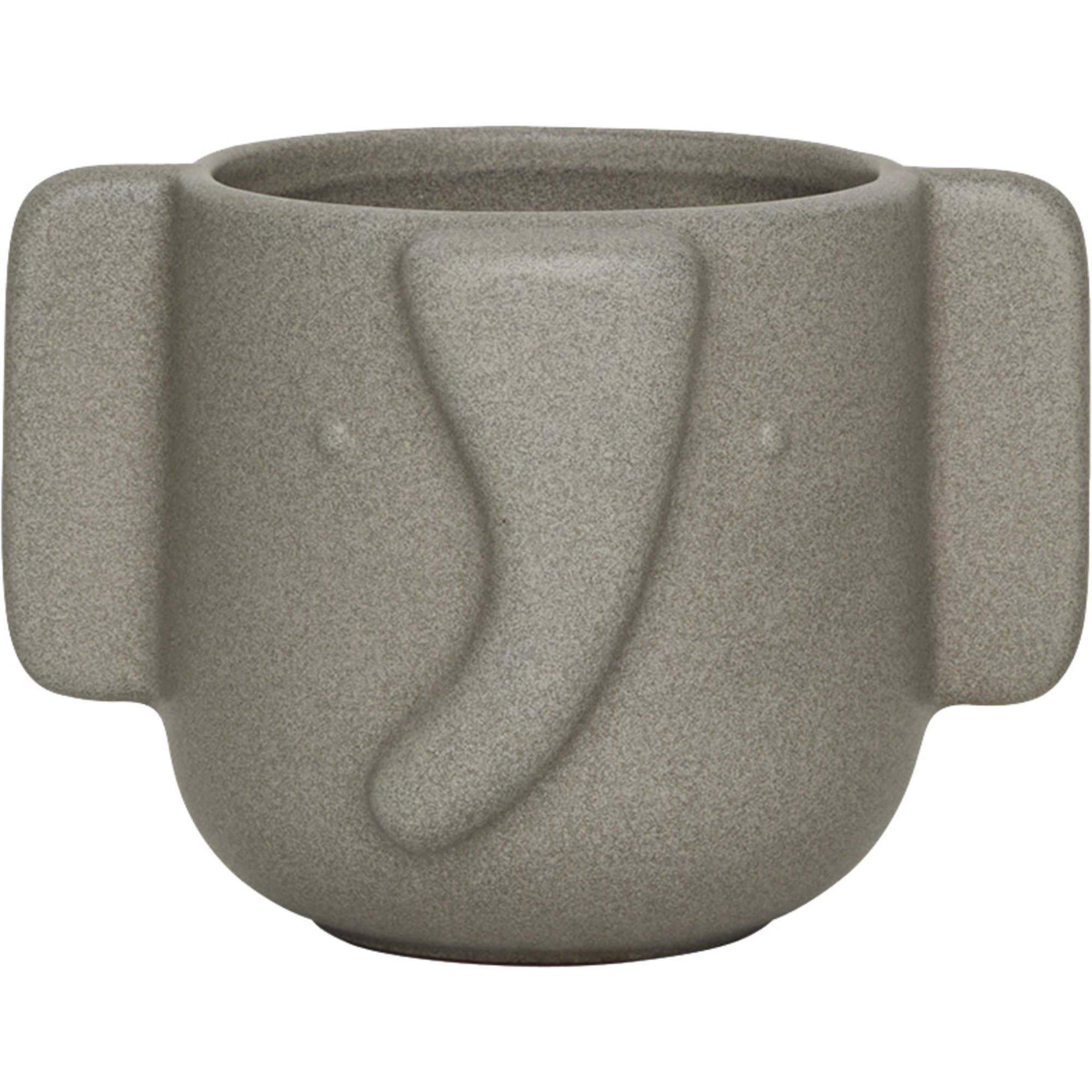 Elefant Krukke 9 Cm, Sten fra Oyoy Living Design