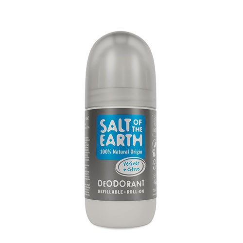Roll On Deo Vetiver & Citrus   75 Ml fra Salt Of The Earth